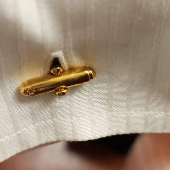 Gold Cufflinks made of Stainless Bike Bicycle chain in Gift Boxed Groomsmen's - Picture 7 of 10